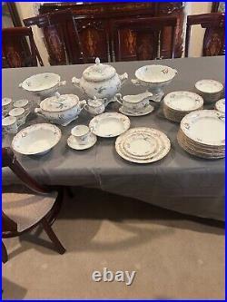Rare, vintage, NORITAKE MAISON FLEUR. Service For 12