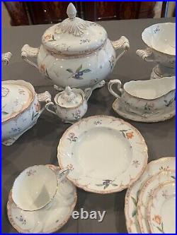 Rare, vintage, NORITAKE MAISON FLEUR. Service For 12