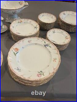 Rare, vintage, NORITAKE MAISON FLEUR. Service For 12
