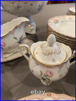 Rare, vintage, NORITAKE MAISON FLEUR. Service For 12
