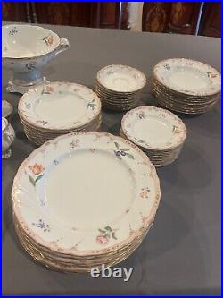 Rare, vintage, NORITAKE MAISON FLEUR. Service For 12
