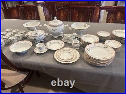 Rare, vintage, NORITAKE MAISON FLEUR. Service For 12
