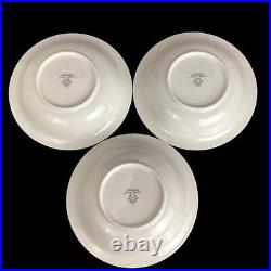 Rarity Noritake Ivory China Lace Pattern Soup Plate Deep Dish Set Of