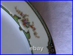 SET OF 2 NORITAKE China Floreal Oval Serving Dish Floral w Gold Trim 16 12