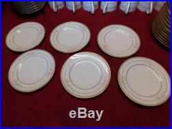 SET of 51 NORITAKE PORCELAIN CHINA JENNA 3760 Salad Dinner Plates Cups Saucers
