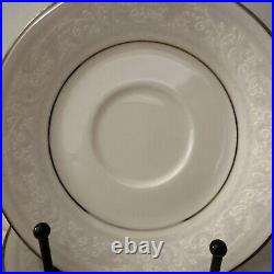 Saucer Plates NORITAKE IVORY CHINA TRUDY 6 Set of 14 Saucer Plates #7087