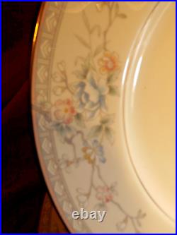 Set 12 Noritake Mandarin Garden Dinner Plates 10 1/2