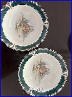 Set 4 Keltcraft Noritake Pursuit 5 Piece Place Setting