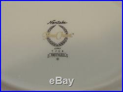 Set Lot VTG Dish-ware Plate Noritake Fine China 7704 Breathless Floral Bowls HTF