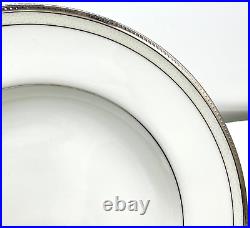 Set Of 8 Noritake Dinner Plates, Champagne Pearls, 4 With Orig Labels, 4811