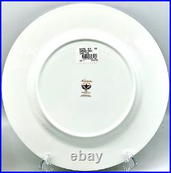 Set Of 8 Noritake Dinner Plates, Champagne Pearls, 4 With Orig Labels, 4811