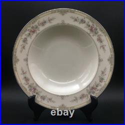 Set Of 8 Noritake Shenandoah (8 1/2) Rimmed Soup Bowls 9729 Ch7328