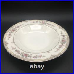 Set Of 8 Noritake Shenandoah (8 1/2) Rimmed Soup Bowls 9729 Ch7328