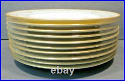 Set of 10 Noritake BARRYMORE DINNER PLATES #9737 10 5/8 Bone China JAPAN