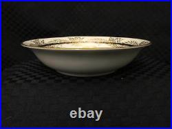 Set of 11 Noritake China GOLD LAUREL GARLAND Black Band 5.5 Berry Bowls, Japan