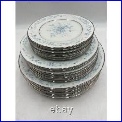 Set of 20 VTG Noritake Carolyn Fine China Salad, Dinner, Dessert Plates #2693