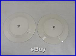 Set of 6 Noritake Dinner Plates 10.5 Ivory China Fragrance 7025 Vintage Floral