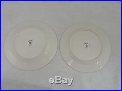 Set of 6 Noritake Dinner Plates 10.5 Ivory China Fragrance 7025 Vintage Floral