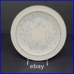 Set of 6 Noritake Ivory China SUMMER EVE Platinum 7163 10.5 Dinner Plates Japan