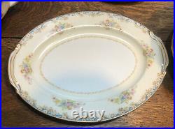 Set of 82+ Antique Noritake Rose China Service For 12 Occupied Japan PLEASE READ