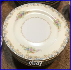 Set of 82+ Antique Noritake Rose China Service For 12 Occupied Japan PLEASE READ