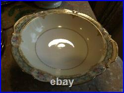 Stunning Noritake Celeste Turquoise Rose Gold 80 Pc China Dinnerware Service