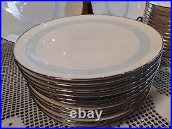 Stunning Noritake Ivory China Dinnerware Set, Celia 7086, 12-Person Setting