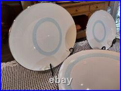 Stunning Noritake Ivory China Dinnerware Set, Celia 7086, 12-Person Setting