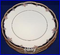 Stunning Set Of 6 Noritake Bone China 9773 Palais Royal 10 3/4 Dinner Plates 2
