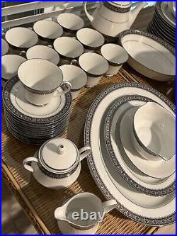 Stunning Set Of Noritake Porcelain 102 Pieces Segovia See Description
