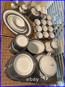 Stunning Set Of Noritake Porcelain 102 Pieces Segovia See Description