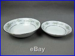 Superb vintage Noritake MELISSA fine china Dinner Service Set for 8. Plates etc