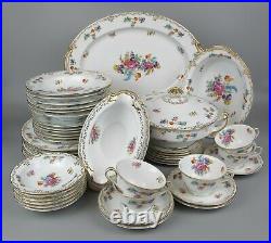 Superb vintage Noritake bone china Dinner Service Set. 6 place setting. C 1950