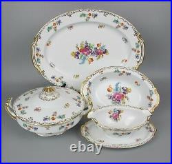 Superb vintage Noritake bone china Dinner Service Set. 6 place setting. C 1950