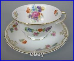 Superb vintage Noritake bone china Dinner Service Set. 6 place setting. C 1950