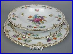 Superb vintage Noritake bone china Dinner Service Set. 6 place setting. C 1950