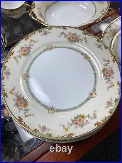VINTAGE NORITAKE CHINA M CLINTONIA 83368 JAPAN 46 piece platter gravy sugar
