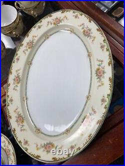 VINTAGE NORITAKE CHINA M CLINTONIA 83368 JAPAN 46 piece platter gravy sugar