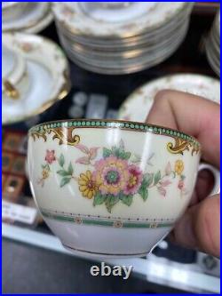 VINTAGE NORITAKE CHINA M CLINTONIA 83368 JAPAN 46 piece platter gravy sugar