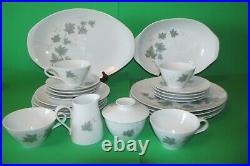 VINTAGE NORITAKE CHINA WILD IVY #102 4-5 pc PLACE SETTING (24 pc TOTAL)