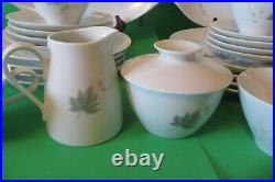 VINTAGE NORITAKE CHINA WILD IVY #102 4-5 pc PLACE SETTING (24 pc TOTAL)