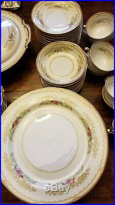 VINTAGE NORITAKE JAPAN CHINA SET TOT 89 pcs, SRVC4 10+ & SERVG PCS c1933-45