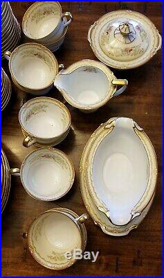 VINTAGE NORITAKE JAPAN CHINA SET TOT 89 pcs, SRVC4 10+ & SERVG PCS c1933-45