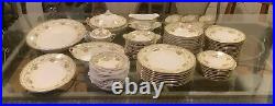 VINTAGE Noritake 85-Piece Fine China Dinnerware Set NORITAKE ARLENE #65248