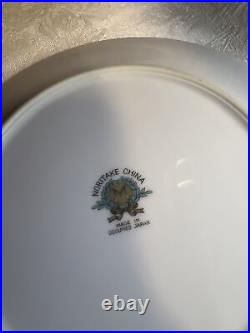 VTG NORITAKE NANA ROSA DINNER SET 4 Settings #672 MADE IN OCCUPIED JAPAN 1949