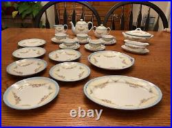 VTG Noritake Child's Hand Painted China Set (23 Pieces) Japan