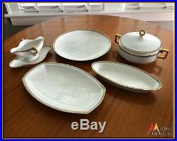 Vintage 1900 Estate China Set 117 Pc. Serve White 10 Heinrich H & Co. Imperial