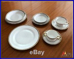 Vintage 1900 Estate China Set 117 Pc. Serve White 10 Heinrich H & Co. Imperial