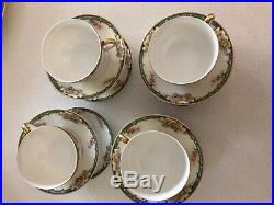 Vintage 1918 Noritake Estelle Fine China 83367 -Set for 8 -Mint Condition