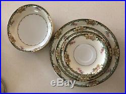 Vintage 1918 Noritake Estelle Fine China 83367 -Set for 8 -Mint Condition